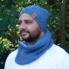Bonnet Bleu Indigo fabriqué en France