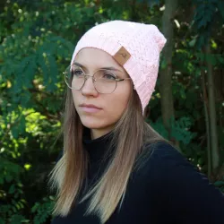 Bonnet Rose Poudré fabriqué en France