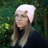 Bonnet Rose Poudré fabriqué en France