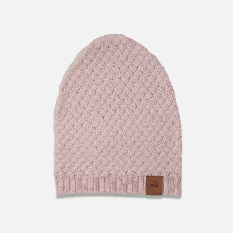 Bonnet Rose Poudré fabriqué en France