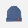 Bonnet couleur bleu indigo avec et sans revers fabriqué en France