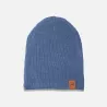 Bonnet couleur bleu indigo avec et sans revers fabriqué en France