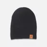 Bonnet couleur gris anthracite avec ou sans revers fabriqué en France