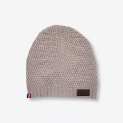 Bonnet beige sans revers fabriqué en France