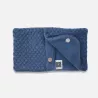 Tour de cou Le Joucounais bleu indigo