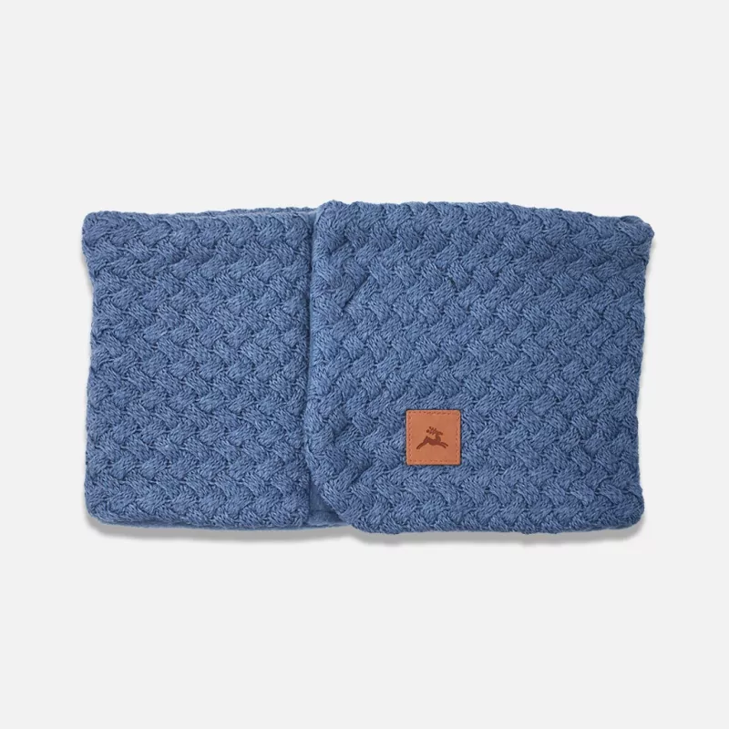 Tour de cou Le Joucounais bleu indigo