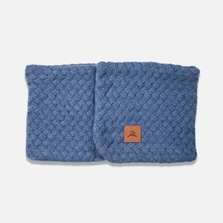 Tour de cou Le Joucounais bleu indigo