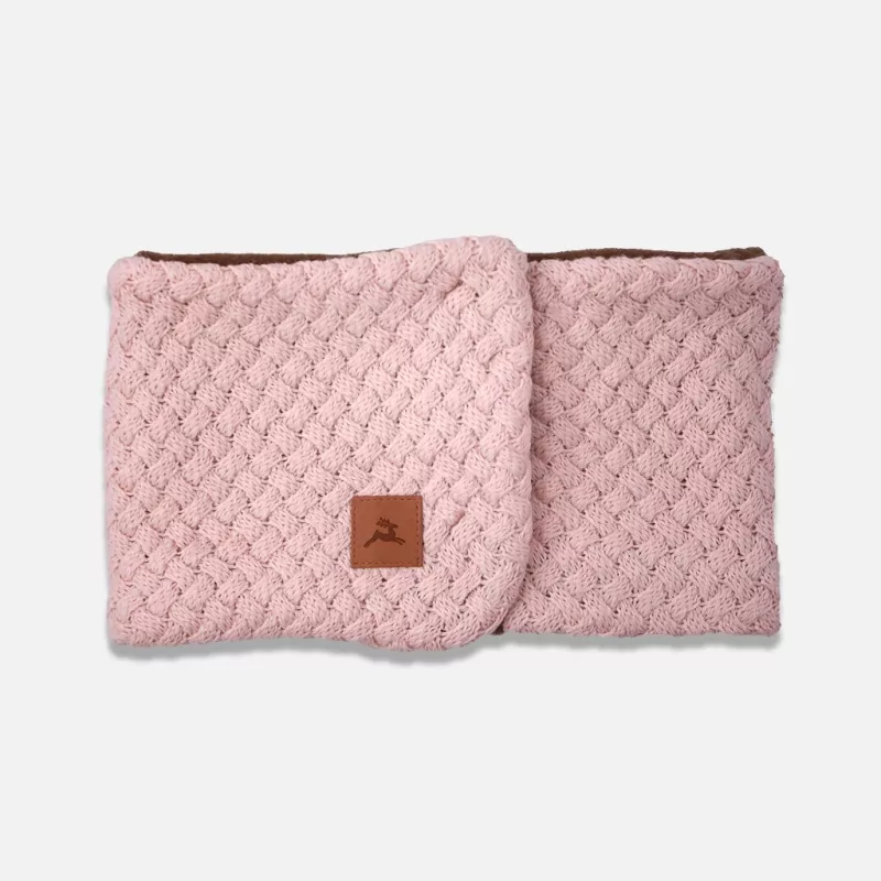 Tour de cou La Joucounaise Rose Poudré