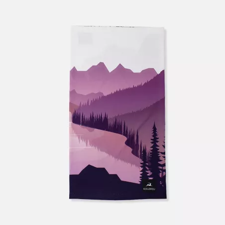 Tour de cou technique montagne fushia