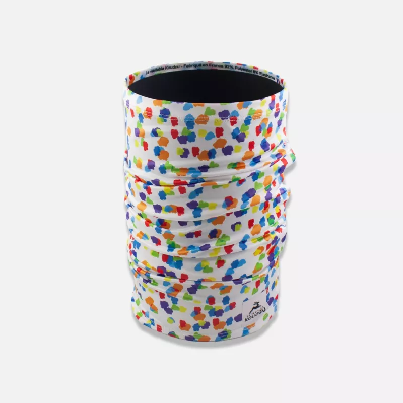 Tour de cou technique confettis