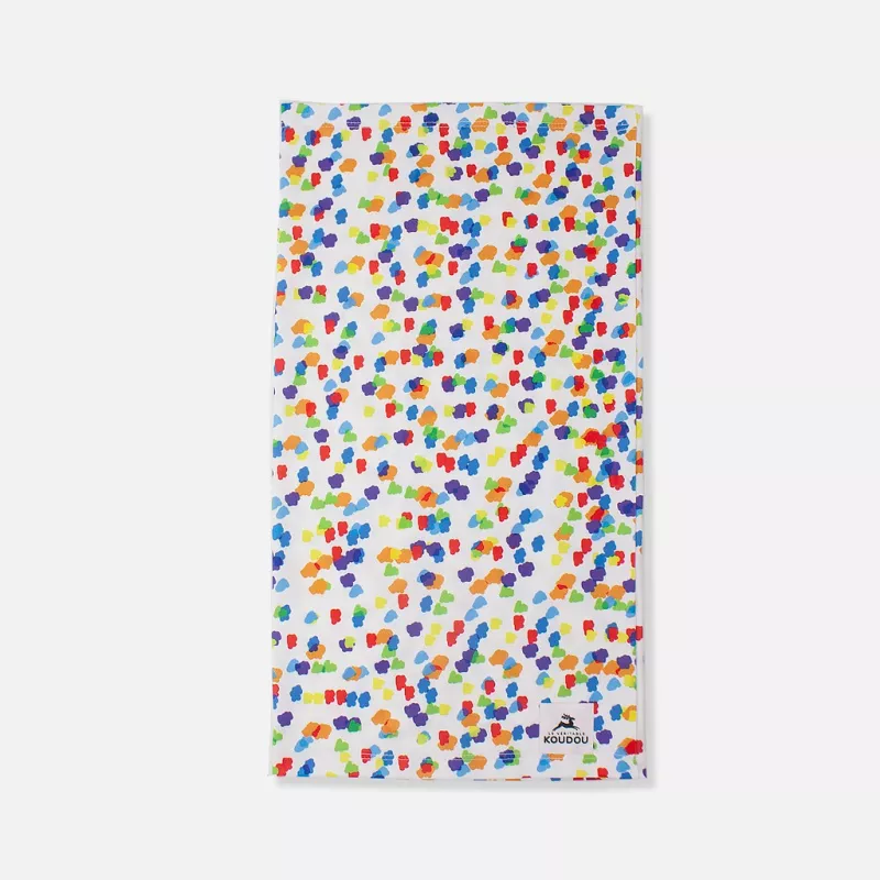 Tour de cou technique confettis
