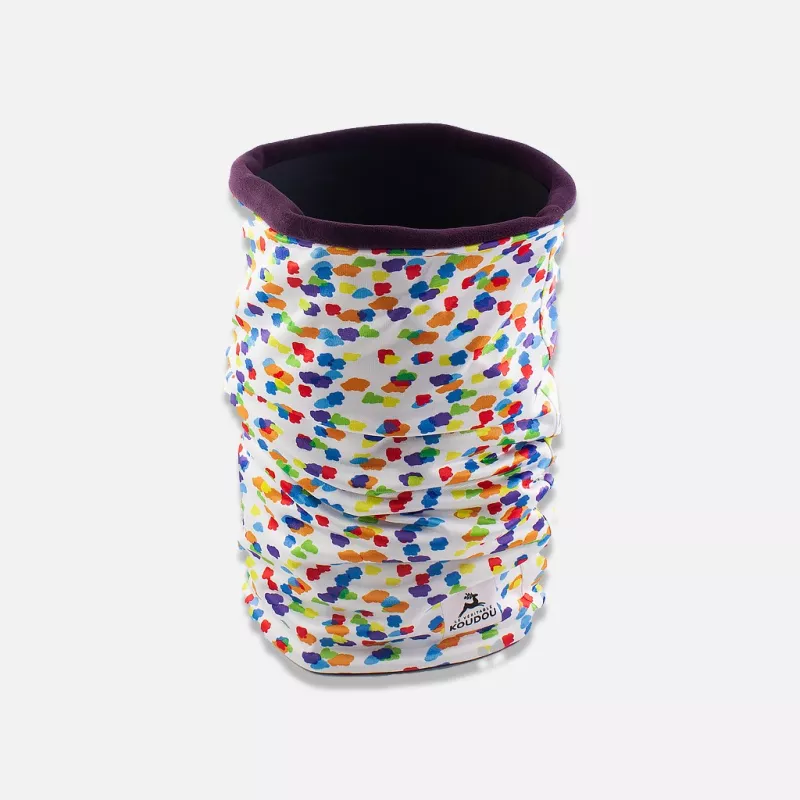 Tour de cou technique grand froid confettis