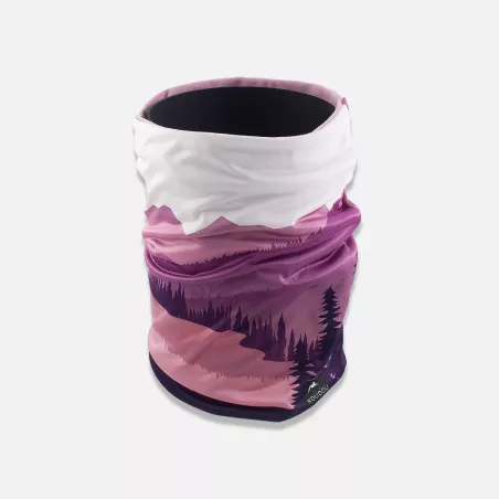 Tour de cou technique grand froid montagne fushia