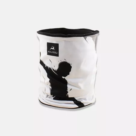 Tour de cou technique grand froid foot noir et gris