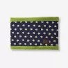 Tootsie Snood enfant jean bleu marine avec motifs coeur jaune et blanc